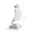 Статуетка декоративна МВМ My Home Обличчя-1, біла (DH-ST-05 WHITE) - мініатюра 2
