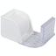 Тримач для туалетного паперу Volver Crystal TR, білий (10201TR) - мініатюра 2