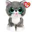 Мягкая игрушка TY Beanie Boos Серый котик Fergus, 15 см (36581) - миниатюра 1