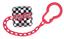 Цепочка для пустышки Canpol babies Racing, розовый (2/435) - миниатюра 1