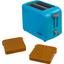 Игрушечный набор Bosch Mini тостер бирюзовый (9518) - миниатюра 3