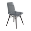 Стул Papatya X-Treme S Wox, ножки бук венге, серый (4823052300593) - миниатюра 1