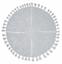 Ковер Irya Olita grey, 100x100 см, светло-серый (svt-2000022242851) - миниатюра 1
