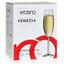 Набор бокалов для шампанского Krosno Venezia, стекло, 200 мл, 6 шт. (788098) - миниатюра 3