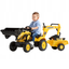 Детский трактор Falk Komatsu 2076N на педалях, желтый (2076N) - миниатюра 2