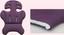Прогулянкова коляска Aprica Luxuna CTS, фіолетовий (92998) - мініатюра 3