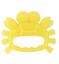 Прорізувач силіконовий Baby Team Морські мешканці, жовтий (4008_желтый_крабик) - мініатюра 1