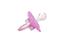 Пустушка силіконова Baby Team, вишнеподібної форми, 0-6 міс., рожевий (3003_розовый) - мініатюра 3