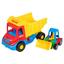 Машинка Tigres Multi truck вантажівка з трактором 38 см (39219) - мініатюра 2