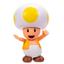 Игровая фигурка Super Mario Желтый Тоад, с артикуляцией, 6 см (41291i-GEN) - миниатюра 1