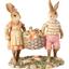 Фігурка декоративна Lefard Кролики з урожаєм, 16 см (192-222) - мініатюра 1