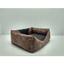 Лежак Matys Фокс прямокутний, №2, 50х40х22 см, коричневий - мініатюра 2