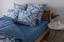 Комплект постельного белья ТЕП Soft dreams Light Blue Fantasy двуспальный голубой с белым (2-03858_25470) - миниатюра 2