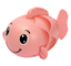 Игрушка для купания Lindo Рыбка, розовый (8366-46A рож) - миниатюра 1