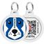 Адресник для собак і котів Waudog Smart ID з QR паспортом, Патрон, S, діаметр 25 мм - мініатюра 1