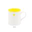 Чашка МВМ My Home, 300 мл, жовта (KP-47 YELLOW) - мініатюра 2
