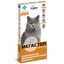 Капли на холку для кошек ProVET Мега Стоп, от внешних и внутренних паразитов, до 4 кг, 4 пипетки по 0,5 мл (PR020073) - миниатюра 1