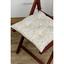 Подушка на стул Прованс Веточки, 40х40 см, бежевая (30944) - миниатюра 2