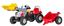 Педальный трактор Rolly Toys rollyKid-X, красный с желтым (23127) - миниатюра 1