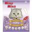 Наполнитель для кошачьего туалета Miau-Miau, тофу, с ароматом лаванды, 6 л - миниатюра 1