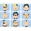 Развивающая игра Goki Забавные гримасы Мальчик, 66 элементов (58488G) - миниатюра 3