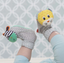 Шкарпетки-брязкальця Infantino Зебра і тигр (206893I) - мініатюра 3
