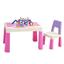 Детский функциональный столик и стульчик Poppet 5в1, розовый (PP-002P) - миниатюра 3