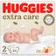 Подгузники Huggies Extra Care 2 (3-6 кг), 82 шт. - миниатюра 1