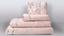 Рушник Irya Norena pudra, 90х50 см, світло-рожевий (svt-2000022253383) - мініатюра 3