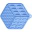 Коврик-кормушка WahoPet для собак, силиконовый, 200 мл, синий (WA00003) - миниатюра 1