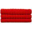 Рушник для ніг Maisonette Rainbow, 60х60 см, червоний (8699965100065) - мініатюра 4
