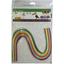 Бумага цветная ZiBi Kids Line для квиллинга 160г/м2 420х5 мм 100 шт. (ZB.1810-99) - миниатюра 1