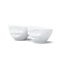 Набір з двох салатників Tassen Сміхотерапія та Підморгуюче обличчя, білий (TASS27101) - мініатюра 2