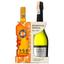 Набір Aperitivo Spritz Easy Mix: Аперитив Santero Aperitivo Spritz 958 13% 0.75 л + Ігристе вино Macabeo Brut Belle Grove 0.75 л - мініатюра 1