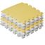 Килимок-пазл Kinderkraft Luno жовтий, 30 елементів (00-00158790) - мініатюра 4