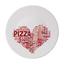 Блюдо для піци Bormioli Rocco Ronda I Love Pizz Red, 33 см (419320F77321753) - мініатюра 1
