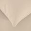 Простыня на резинке с наволочками Penelope Stella stone, 200х180+70х50 (2) см, сатин, бежевый (svt-2000022292283) - миниатюра 2