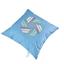 Подушка декоративная Ideia Rain, с вышивкой Simplicity, 50х50 см, джинс (8-32196) - миниатюра 1