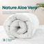 Одеяло ТЕП Membrana Print Aloe Vera Ramie Природа 200x210 белое (1-02571_00000) - миниатюра 10