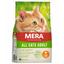 Сухий корм для дорослих котів усіх порід Mera All Cats Adult, з куркою, 2 кг (038442-8430) - мініатюра 1