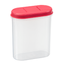 Контейнер для їжі Plast Team, червоний, 187х94х217 мм, 2,4 л (1126.2) - мініатюра 1