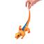 Інтерактивна іграшка Robo Alive плащеносна ящірка, зі світловим ефектом, помаранчевий (7149-2) - мініатюра 5