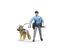 Ігровий набір Bruder Поліцейський з собакою (62150) - мініатюра 1