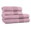 Рушник махровий Maisonette Classy, 70х140 см, темно-рожевий (8699965114680) - мініатюра 3