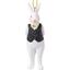 Фигурка декоративная Lefard Кролик во фраке, 10 см (192-272) - миниатюра 1