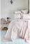 Набор постельное белье с покрывалом и пике Karaca Home Zilonis pudra, евро, светло-розовый, 8 предметов (svt-2000022216760) - миниатюра 1