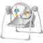 Кресло-качалка Kinderkraft Flo Mint серое с голубым (00-00158385) - миниатюра 1