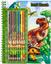 Альбом для розфарбовування Motto A/S Dino World з кольоровими олівцями (46852) - мініатюра 1