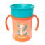 Чашка-непроливайка Baboo Safari 360°, 6+ мес., 300 мл, оранжевая (8-134) - миниатюра 1