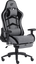 Геймерское кресло GT Racer серое с черным (X-2534-F Fabric Gray/Black Suede) - миниатюра 3